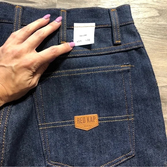 Men’s Red Kap Work Jeans, Size: 34x36 - Picture 9 of 9